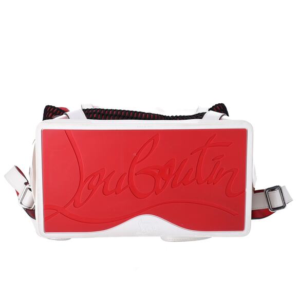 Christian Louboutin Ruby in Progress Backpack Black Light Brown Multi - Picture 6 of 7